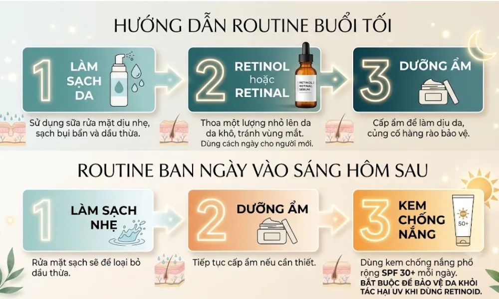 Retinol và Retinal khác nhau thế nào? So sánh chi tiết từ A-Z - 4