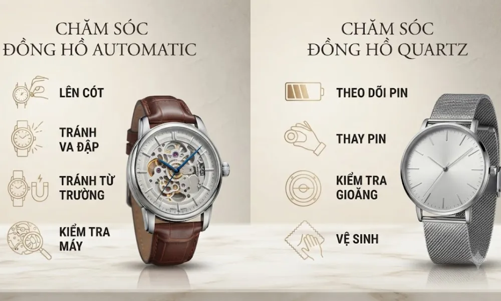 Đồng hồ automatic và quartz khác gì? Nên mua đồng hồ nào? - 4
