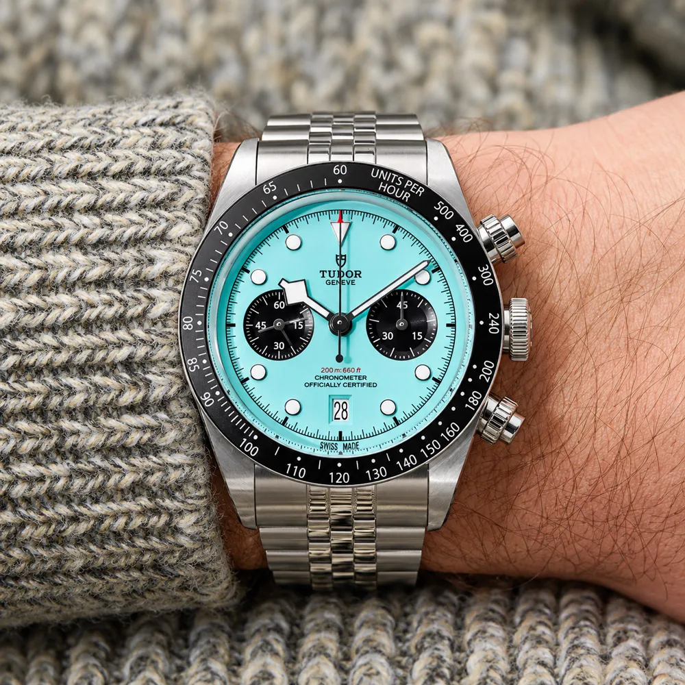 Tudor Black Bay Chrono “Flamingo Blue”