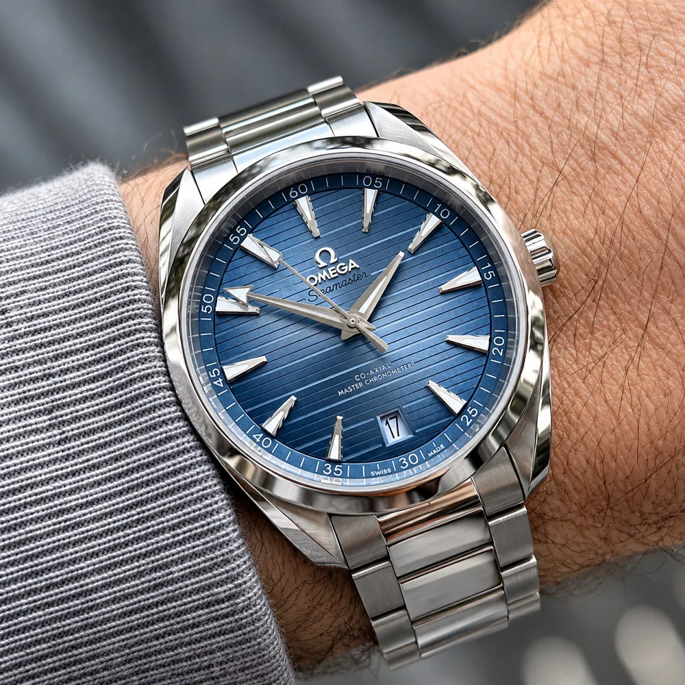 Omega Seamaster Aqua Terra 150M Rhone Blue