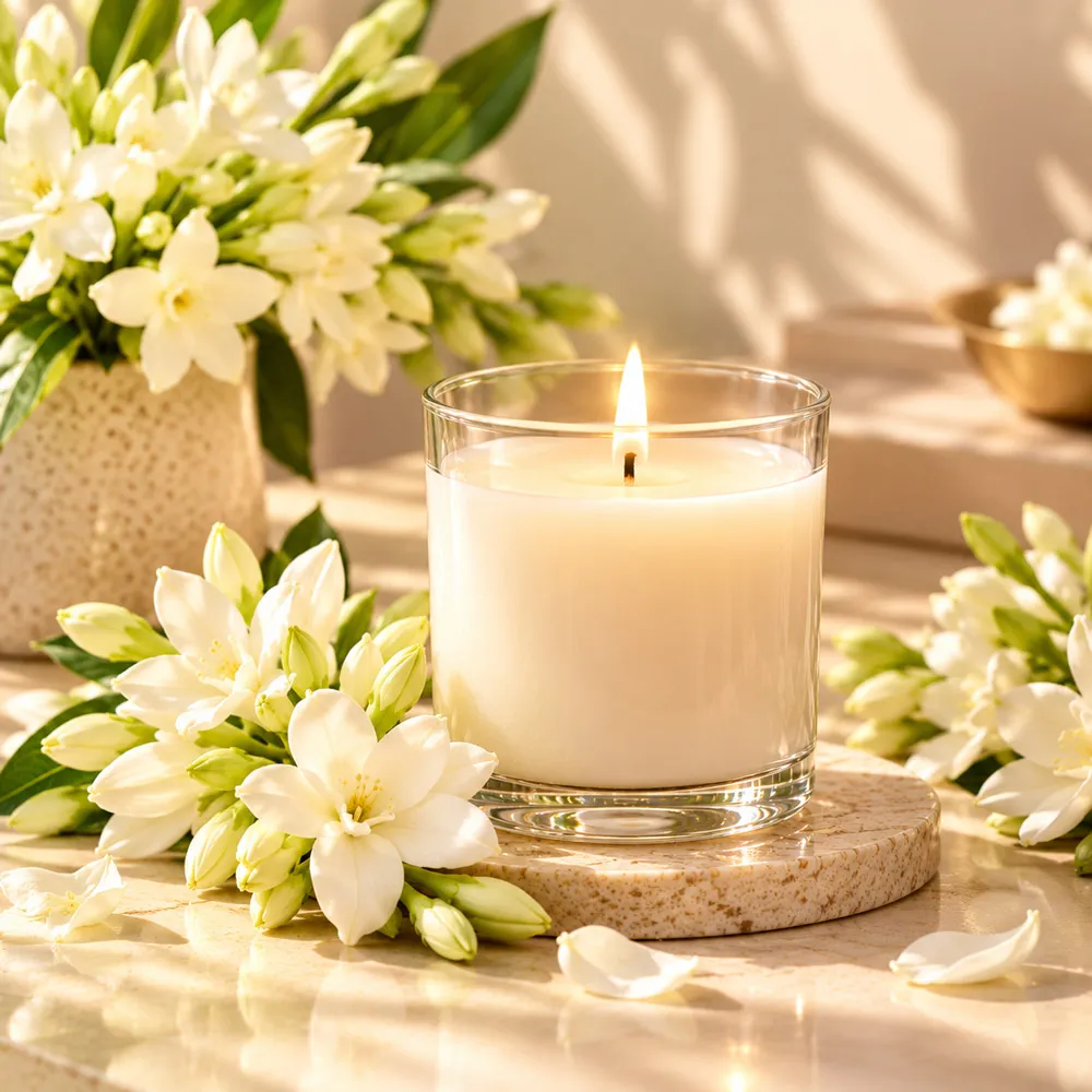 Bí quyết đốt nến thơm hoa trắng để hương toả chuẩn và bền