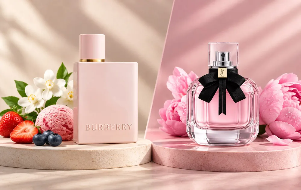 So sánh Burberry Her EDP và YSL Mon Paris