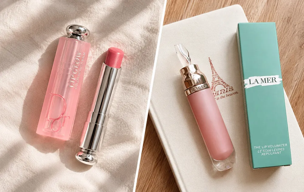 so sánh son dưỡng dior và lamer