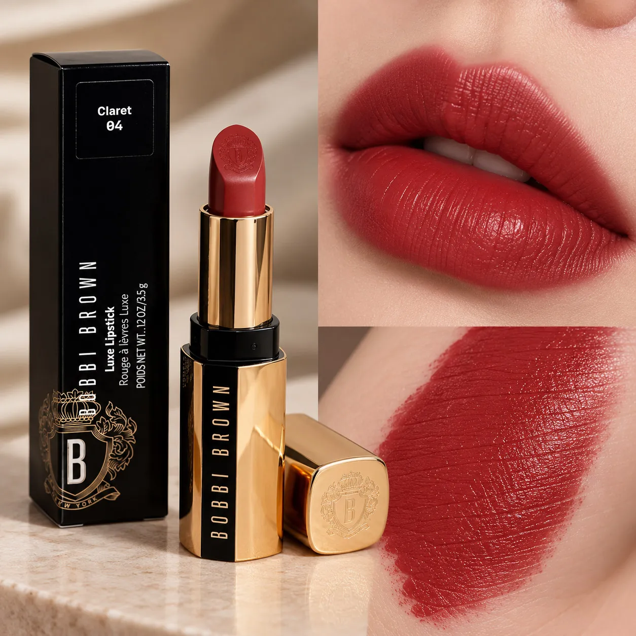 Bobbi Brown Luxe Lipstick Claret