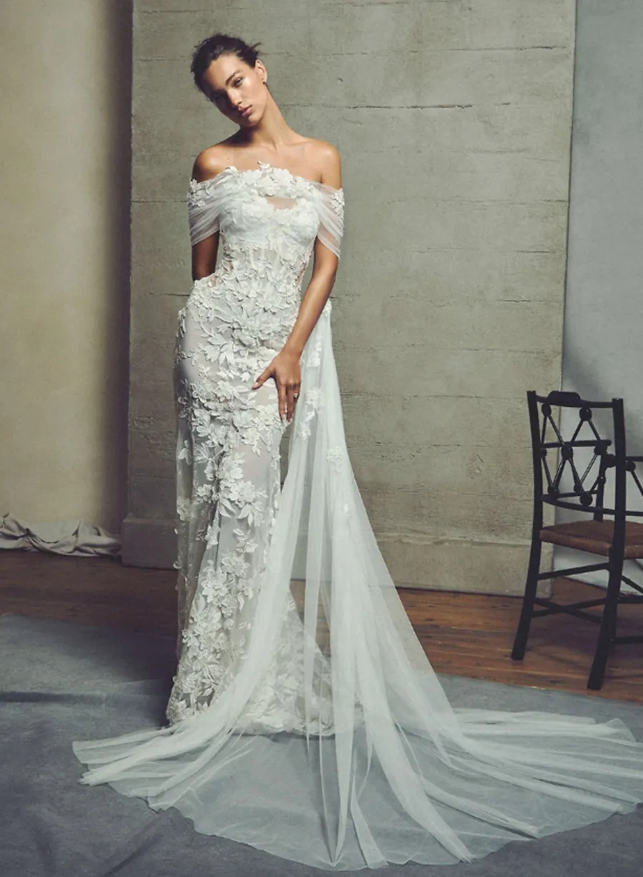 xu hướng váy cưới tại New York Bridal Fashion Week 2027