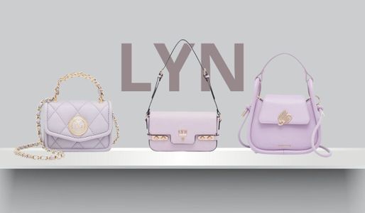 5 mẫu túi xách LYN hồng chính hãng vô cùng đẹp 2025