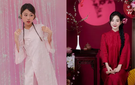 kieu-toc-tet-dien-cung-ao-dai-tet
