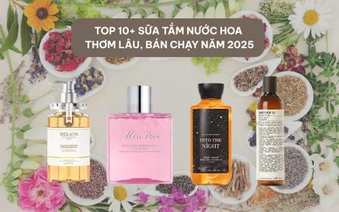 Top 10+ Sữa Tắm Nước Hoa Thơm Lâu, Bán Chạy Năm 2026