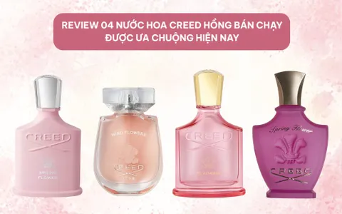 Review 04 Nước Hoa Creed Hồng Bán Chạy, Được Ưa Chuộng Hiện Nay