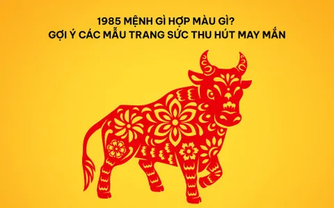 1985 Mệnh Gì Hợp Màu Gì? Gợi Ý Các Mẫu Trang Sức Thu Hút May Mắn