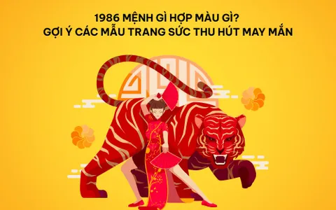 1986 Mệnh Gì Hợp Màu Gì? Gợi Ý Các Mẫu Trang Sức Thu Hút May Mắn