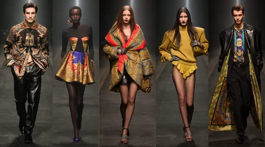 Bộ Sưu Tập Versace Thu Đông 2025: Glamour Gặp Công Nghệ 3D