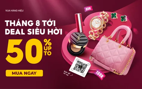 Mua Sắm Tháng 8: Ưu Đãi Đặc Biệt Và Freeship Toàn Quốc Tại Vua Hàng Hiệu