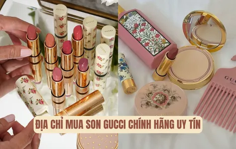 Mua son Gucci chính hãng ở đâu tại Hà Nội và TP.HCM uy tín?