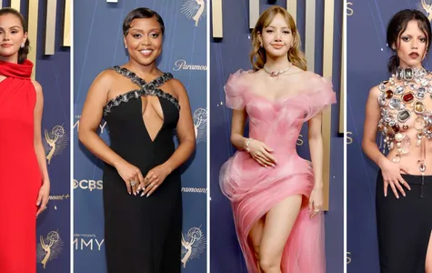 Thời trang thảm đỏ Emmy Awards 2025: Khi sao Hollywood và K-pop cùng tỏa sáng