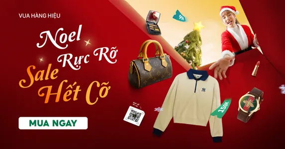 Noel Rực Rỡ - Sale Hết Cỡ: Săn Deal Hàng Hiệu Giảm Đến 150K