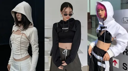 Hoodie bolero là gì? Item layering hot trend mùa Hè 2026