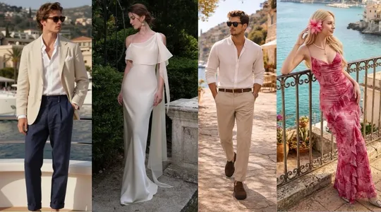 Đi Tiệc Cưới Bãi Biển Mặc Gì? 12 Outfit Đẹp Cho Nam Và Nữ 