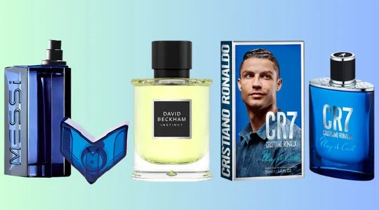 Các Thương Hiệu Nước Hoa Của Cầu Thủ Nổi Tiếng: Ronaldo, Messi, Beckham