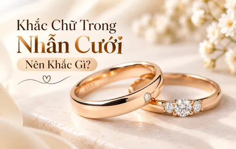 Khắc Chữ Trong Nhẫn Cưới Nên Khắc Gì? Top 10+ Ý Tưởng Ý Nghĩa
