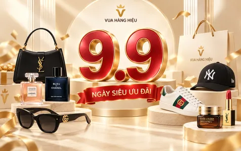 Khuyến Mãi 9.9 Tại Vua Hàng Hiệu: Siêu Sale Tới 5X%, Săn Voucher Khủng