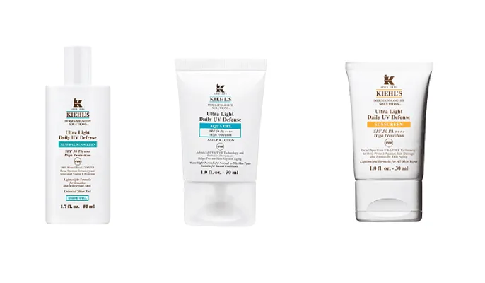 Review 3 loại kem chống nắng Kiehl