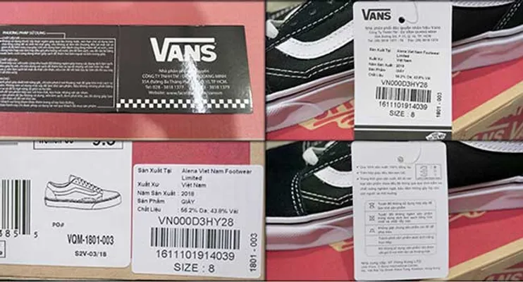10 cách phân biệt giày Vans chính hãng thật giả rất chuẩn xác - 1