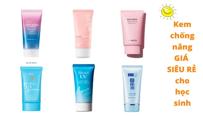 Top 9 kem chống nắng dành cho học sinh học cấp 3 chất lượng tốt nên dùng 1