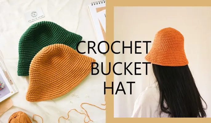 Hướng dẫn 8 cách móc mũ len bucket đẹp cho người mới học 1