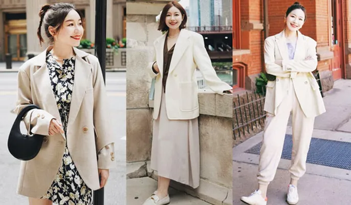 9 cách mix áo Blazer cho người thấp lùn siêu tôn dáng - 1