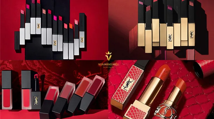 Bảng màu son YSL chính hãng rất đầy đủ, New 2026 - 1