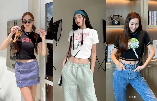 Baby tee là gì? Cách phối đồ với áo baby tee chuẩn y2k - 1