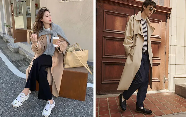 30 cách phối đồ với áo măng tô cho nam và nữ cực sang - 1