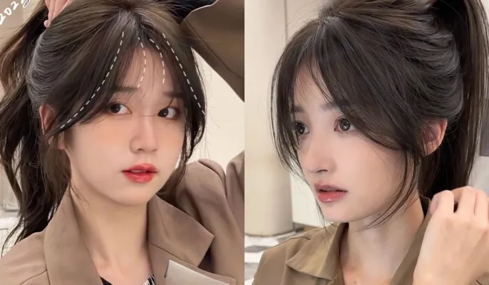 10 kiểu tóc cho nữ bị hói trán vô cùng đẹp giúp che trán hói - 1