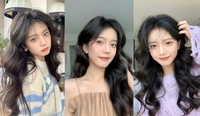 15+ kiểu tóc uốn sóng lơi Hàn Quốc đẹp và rất trẻ trung - 1