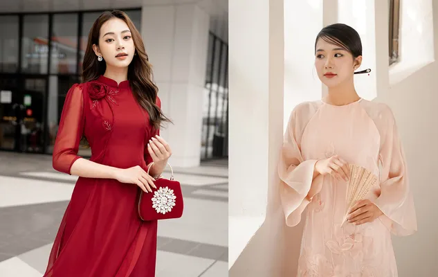 9+ phụ kiện mặc áo dài giúp chị em tỏa sáng, tôn dáng cực khéo - 1