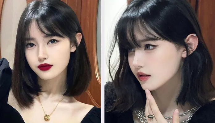 Mặt dài trán cao hợp với kiểu tóc nào? 15 kiểu tóc vô cùng đẹp - 1