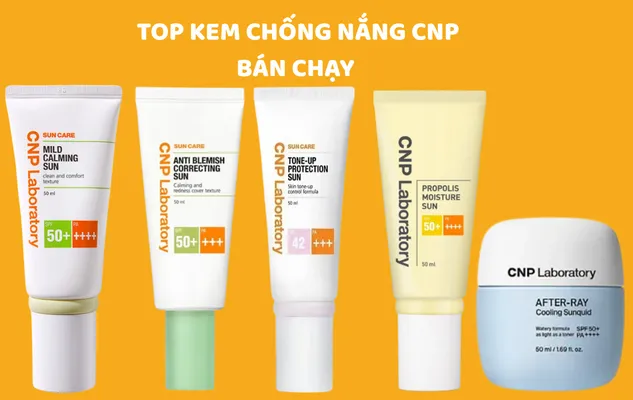 Lý do kem chống nắng CNP được yêu thích