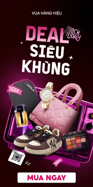 Hàng hiệu Sale Black Friday Ưu Đãi Lớn Voucher 166K