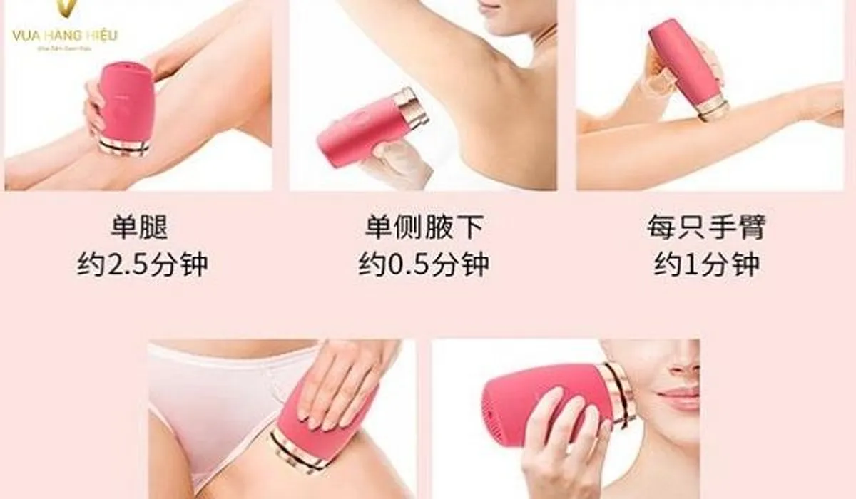 Review máy triệt lông vĩnh viễn Foreo Peach và hướng dẫn cách sử dụng tại nhà