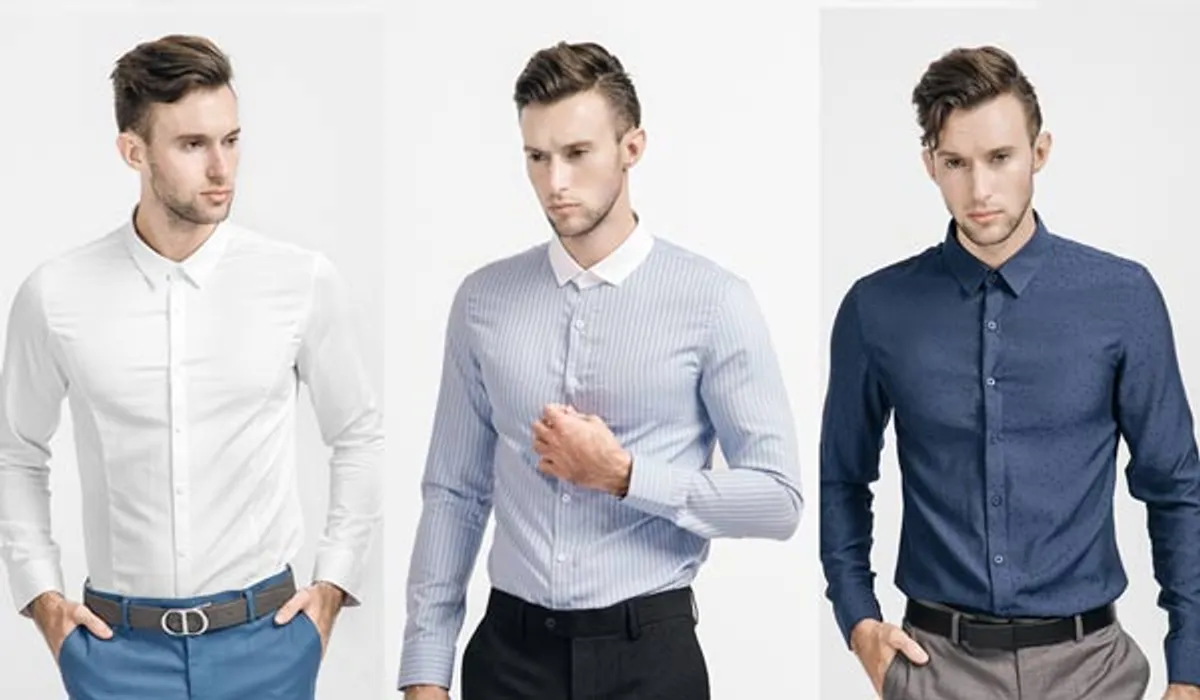 Cách chọn size áo sơ mi nam chuẩn theo số đo chiều cao cân nặng