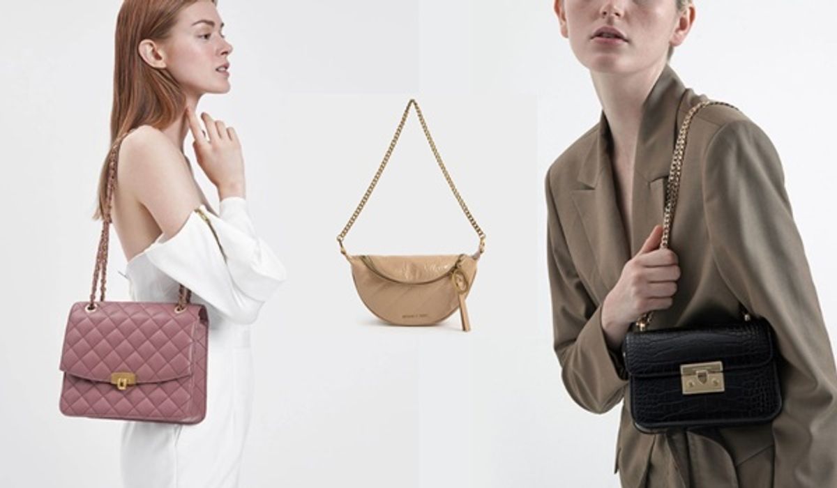 Top 10 túi xách Charles & Keith dây xích được yêu rất thích