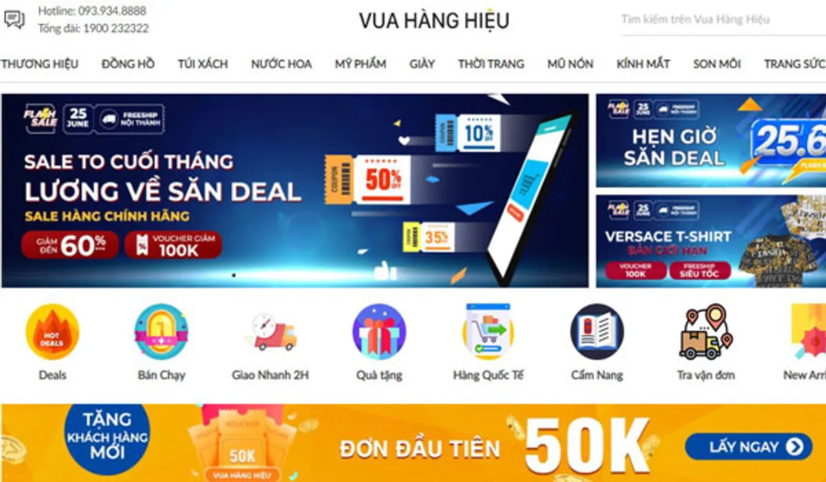 22 trang web bán mỹ phẩm uy tín, chất lượng 5 sao tại Việt Nam
