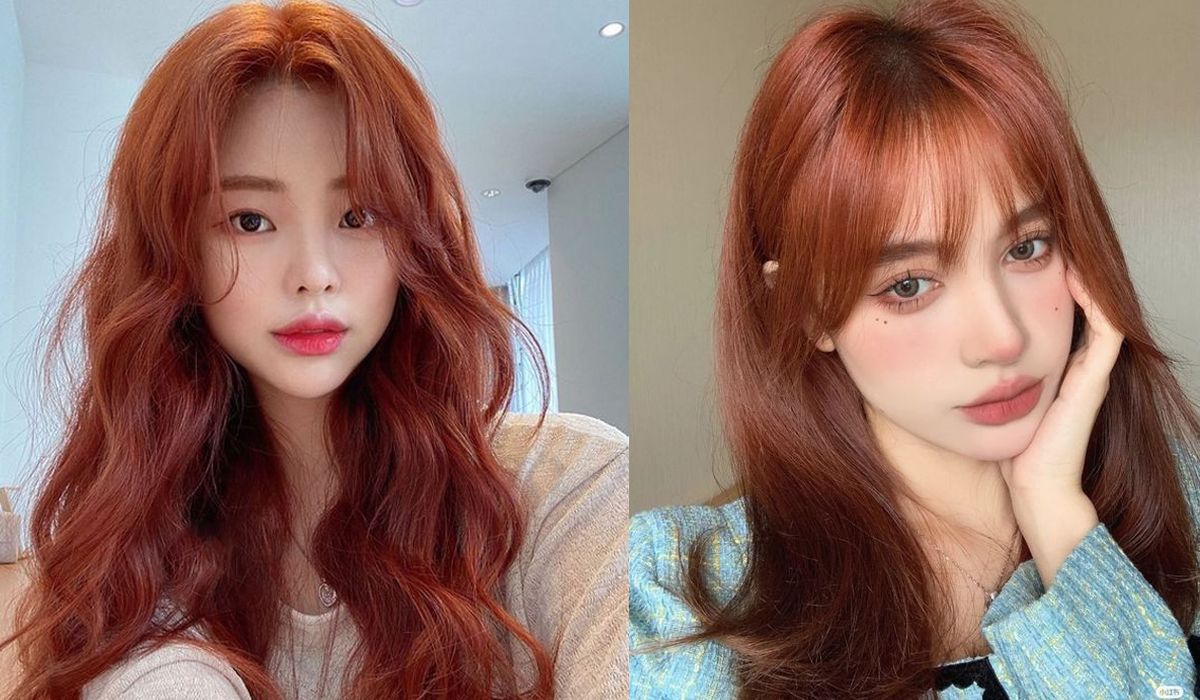 12+ kiểu tóc màu nâu cam HOT giúp thăng hạng nhan sắc