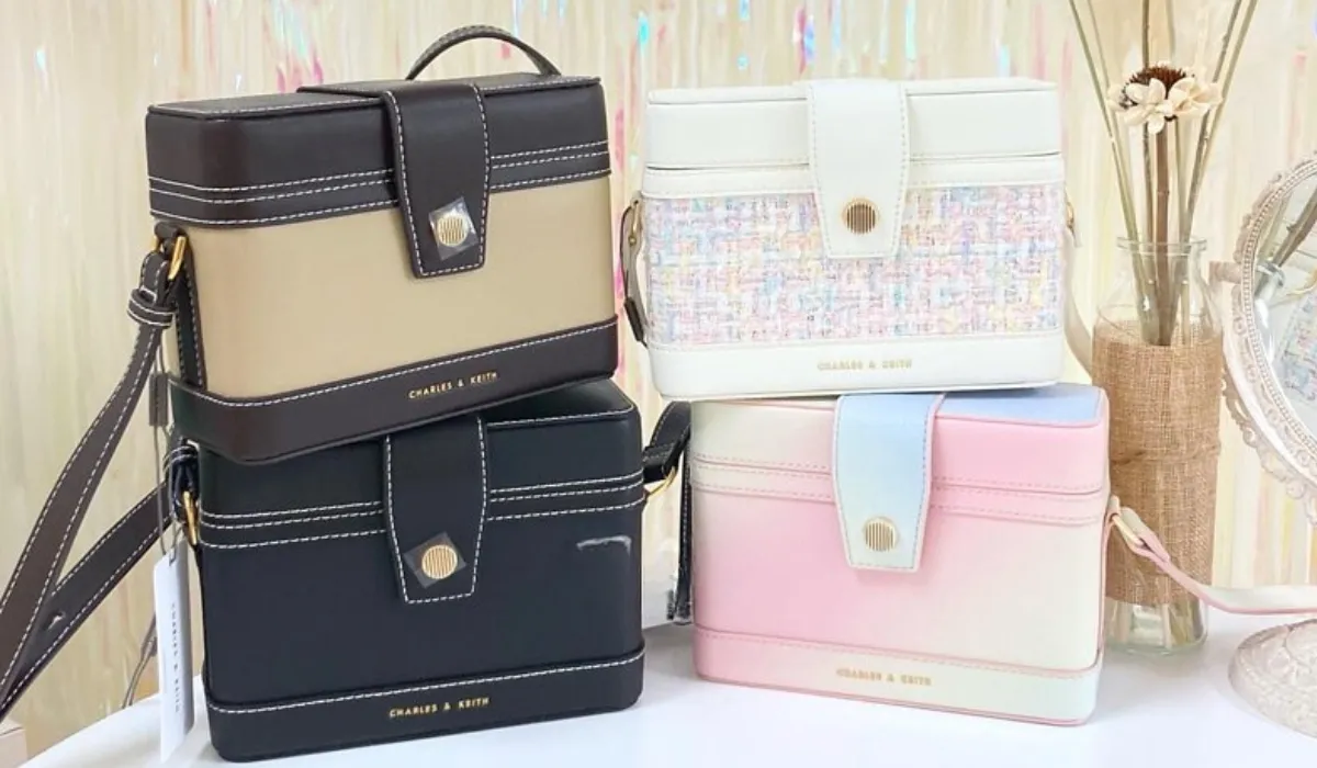 5 mẫu túi hộp vuông Charles & Keith chính hãng vô cùng đẹp
