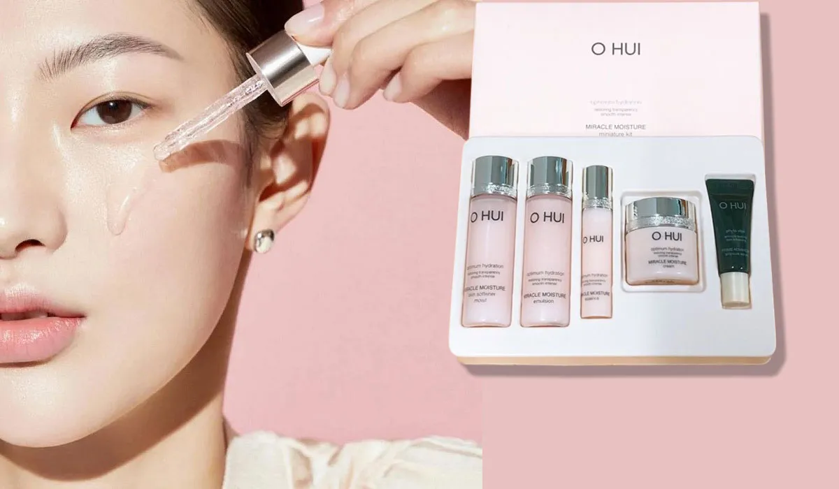Cách sử dụng bộ mỹ phẩm Ohui mini 5 món hiệu quả