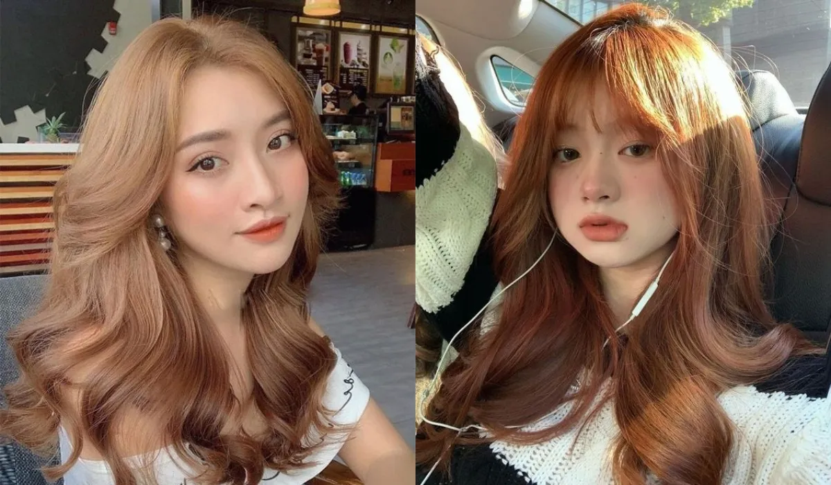 Da vàng nên nhuộm tóc màu gì sáng da, bật tone?