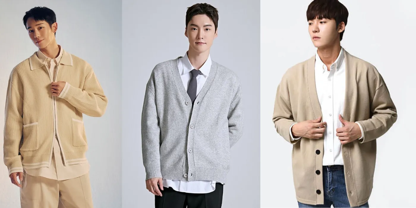 10 cách phối với áo cardigan nam đẹp, rất thời thượng