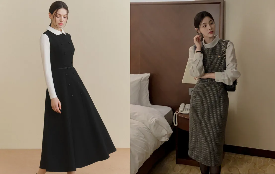 Gợi ý 5+ cách phối đồ cùng váy gile chuẩn trend hiện nay