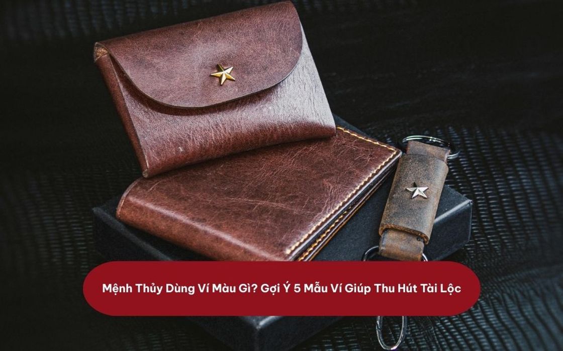 Mệnh Thủy Dùng Ví Màu Gì? Gợi Ý 5 Mẫu Ví Giúp Thu Hút Tài Lộc
